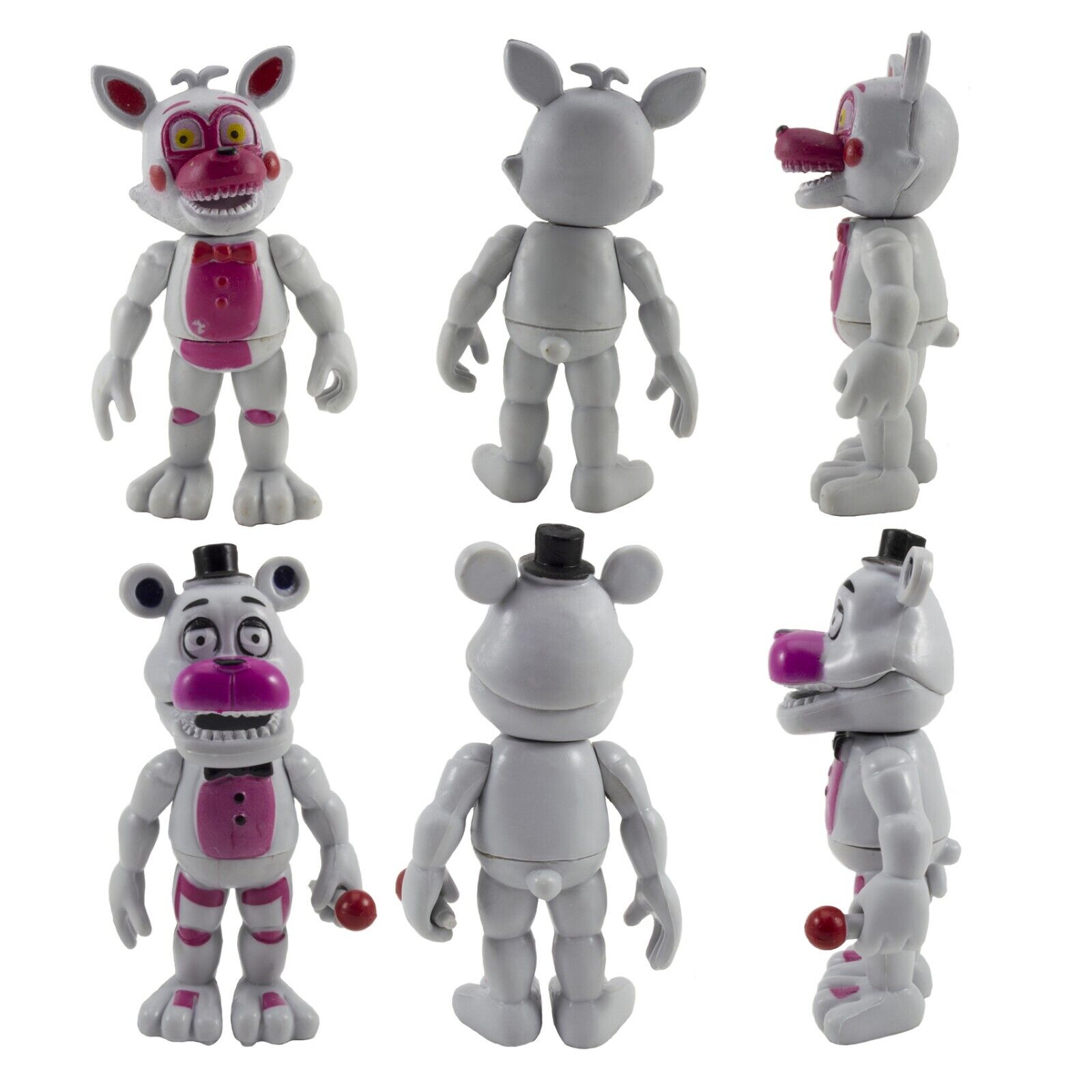 6Pcs Five Nights At Freddy's Articulated Action Figure FNAF Toys