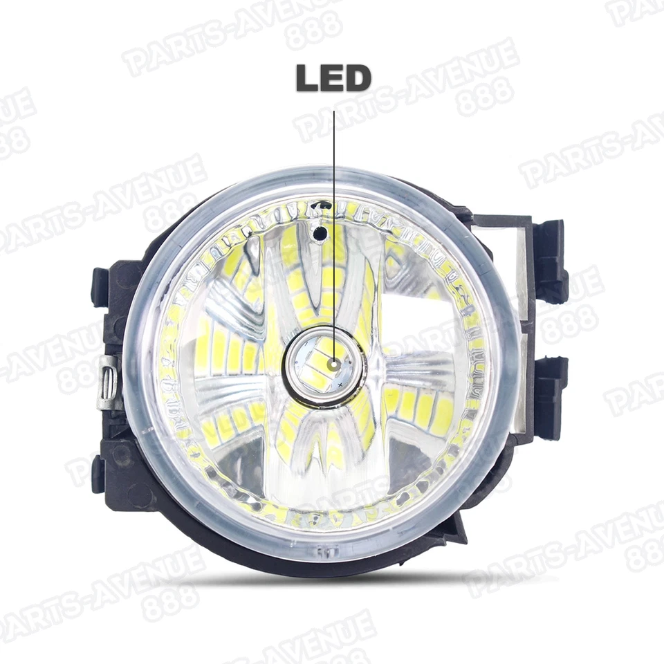 Par de lâmpadas de neblina com lâmpadas LED para Subaru Outback Legacy Impreza WRX STI - Imagem 2 de 4