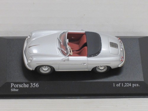 Porsche 356 Speedster in silber falsche Box Minichamps 1:43 - Bild 6 von 6