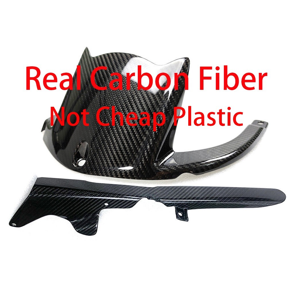 For 2011 - 2024 Ninj ZX10R Carbon Fiber Rear Hugger Fender