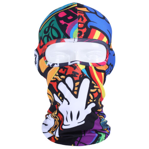 Balaclava Face Mask Solid Sun Hood Tactical Full Face Mask for Halloween US - Picture 30 of 39