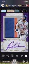 [DIGITAL CARD] Topps Bunt 2020 PETE ALONSO - JUMBO RELIC SIG, DEFINITIVE NY METS