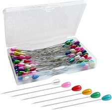 100PCS Corsage  Boutonniere Pins   Teardrop Pearl Sewing  DIY Decor