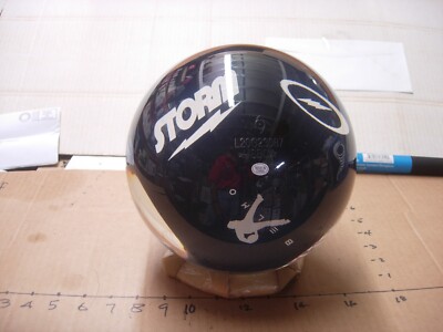 g9 15 Pounds NIB Storm CLEAR STORM BLACK BELMO Bowling Ball, never