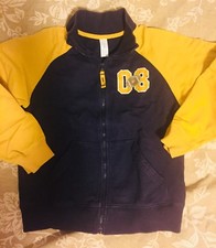 Carters Zip Crew Neck Sweatshirt, Boys Sz 7
