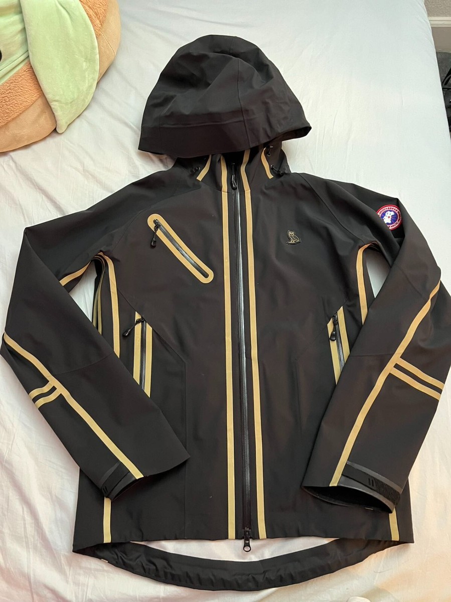 Pre-Loved Canada Goose x OVO Timber Shell Jacket, Black Reflective
