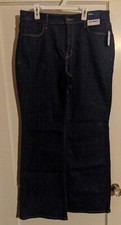 Women's "Old Navy" High-waisted Wow Flare Jeans in Dark Wash Size 12 Brand New 