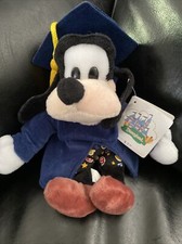 Disney 1999 Goofy Grad Nite Graduation Beanie Bag