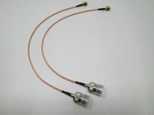 A Pair of SDRplay RSP2, Duo, RSP1, RSPdx Antenna Adapter to UHF SO239 Female 12"