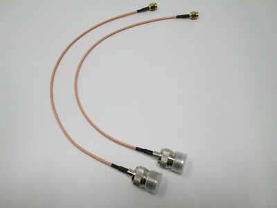 A Pair of SDRplay RSP2, Duo, RSP1, RSPdx Antenna Adapter to UHF SO239 Female 12''