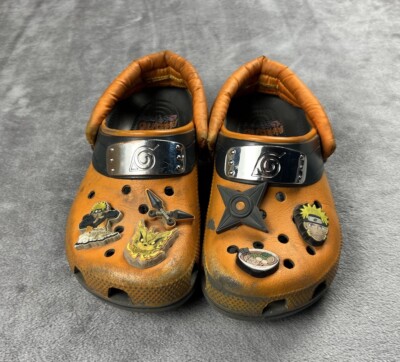 【匿名発送】クロックス ナルト コラボ キッズ 18cm Crocs X Naruto 'Shippuden' Classic Clog Kids J3 | eBay