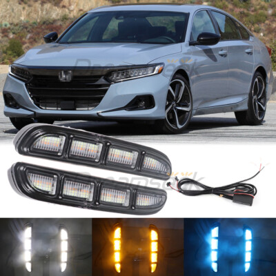 LED DRL TFL Tagfahrlicht für Honda Accord Facelift Model 21+ Nebelscheinwerfer