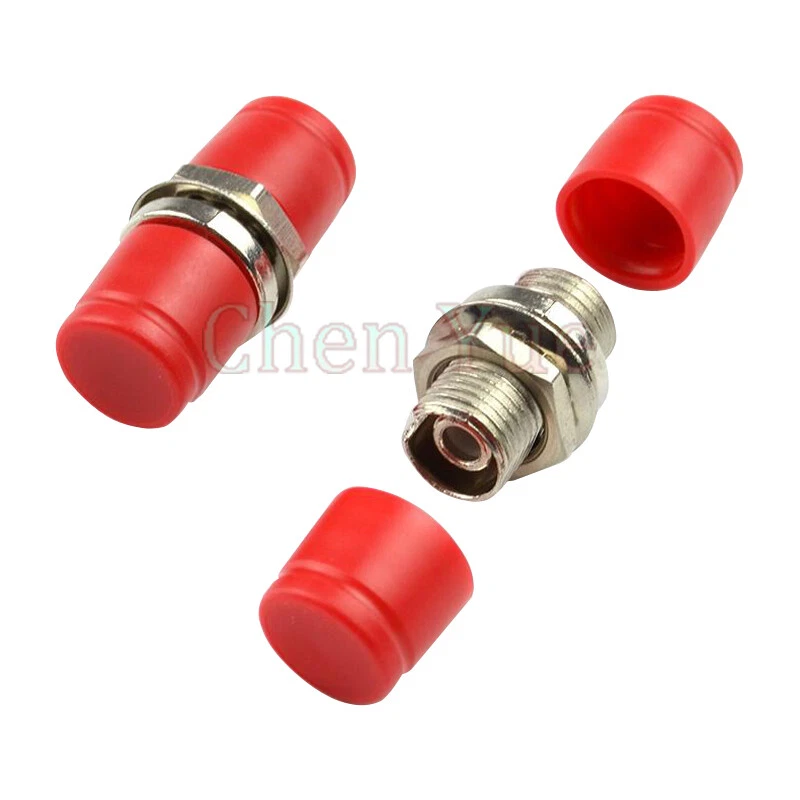 50pcs FC Small D Fiber Optic Adapter Fiber Coupler FC Simplex Metal Round Flange - Image 4 of 4