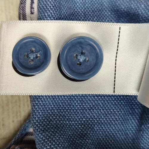 Herren Untuckit St. Julien Chino Shorts blau Leinen Baumwolle 8" Schrittlänge Größe 34 - Bild 9 von 12
