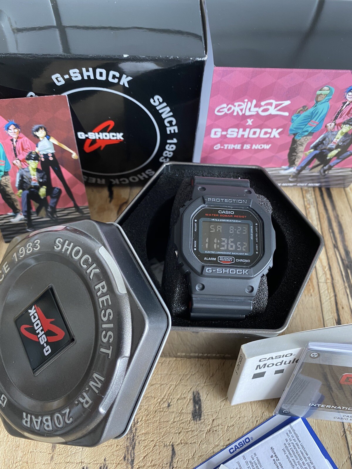 ◇SALE公式 GーSHOCK DW-5600HR-1DR CASIO カシオ / DW-5600HR-1 G