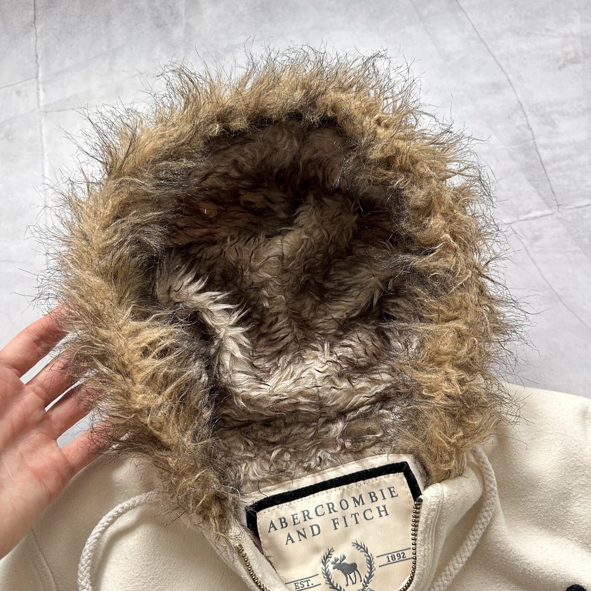 トップス 5351PourlesHommes ifsixwasnine lgb kmrii LGB If Six Was Nine Kmrii Style Rouge Diamant Faux Fur Hood