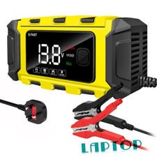 12V 6A Smart Car Battery Charger Automatic Jump Starters Pulse Repair AGM/GEL