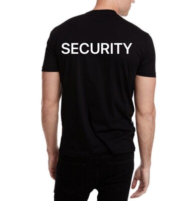 SECURITY T-SHIRT PRO 5 ATHLETIC-101-S/S-BLACK SM-5XL