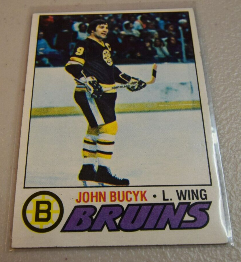 1977-78 Topps #155 Johnny Bucyk
