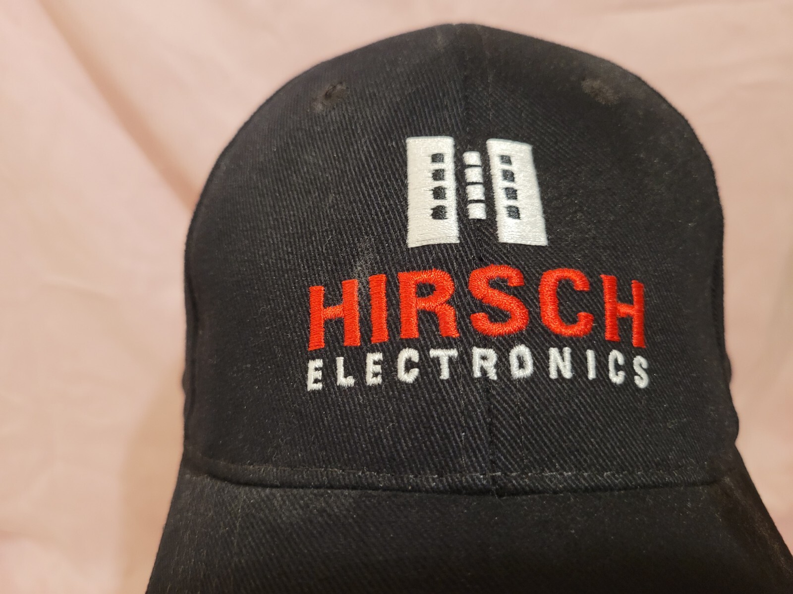 Hirsch Electronics Hat Cap Adjustable Black Red O… - image 5