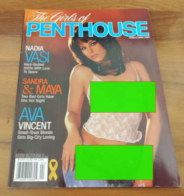 THE GIRLS OF PENTHOUSE ( Mar / Apr 2005 ) cover: NADIA VASI