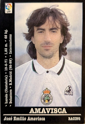 AMAVISCA - Racing Santander - Panini Sport - LFP LIGA - 2000/01 - Sticker - 251