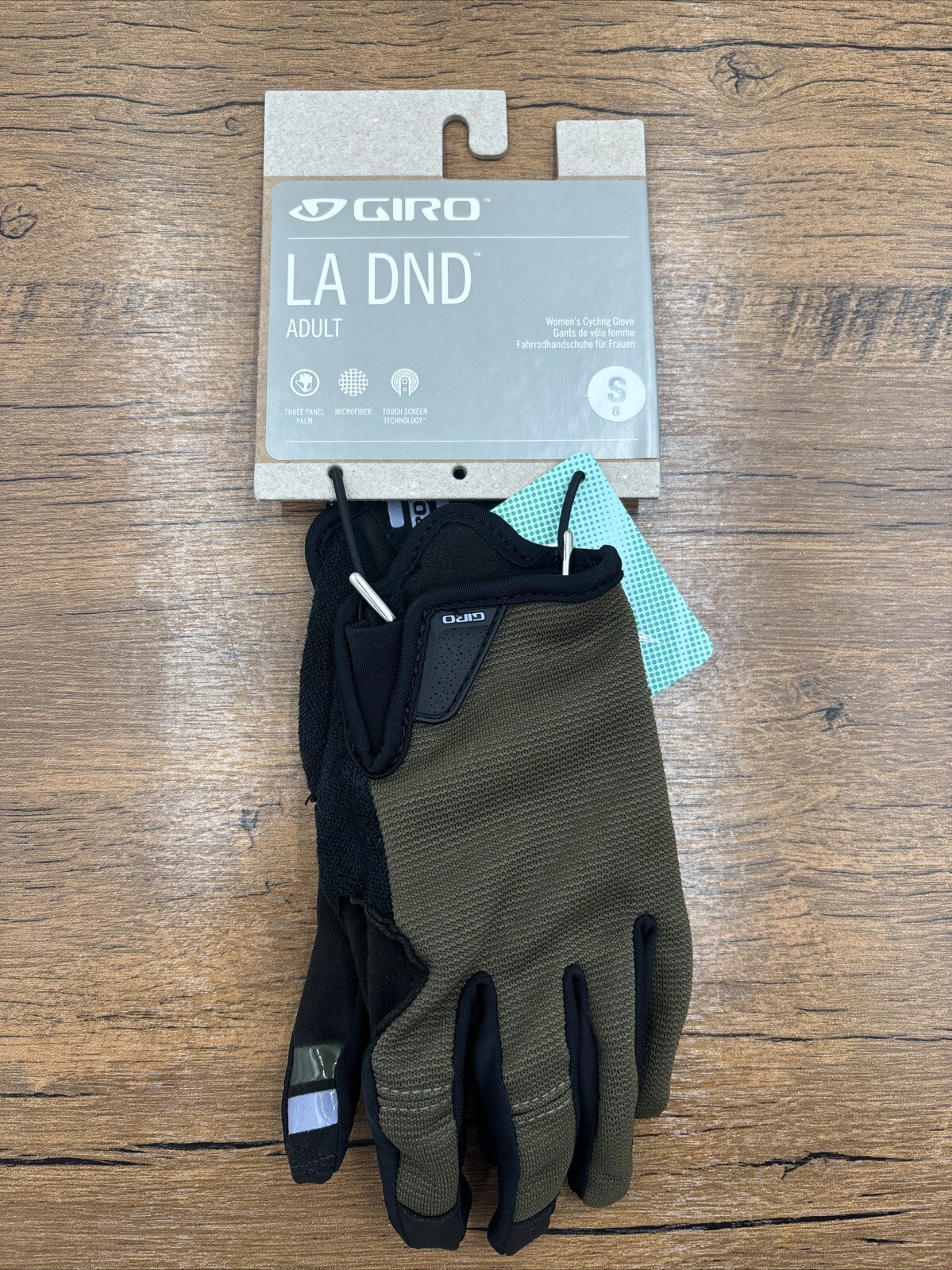 Giro La DND Cycling Gloves Women's Small MTB Mountain Bike N