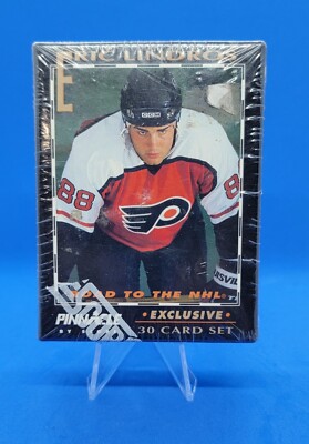 1992  Score Pinnacle Road to the NHL Eric Lindros Philadelphia Flyers Cards Set