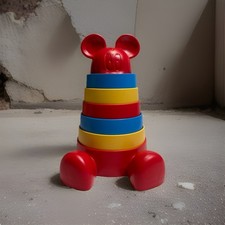 Mickey Mouse Stacker Baby Toys- 6 months and over-Made in the USA