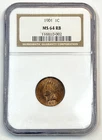 1901-P Indian Head Penny NGC MS64 RB 1c Small One Cent Red Brown US Coin