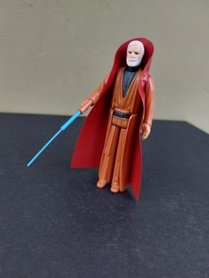 VINTAGE STAR WARS - OBI-WAN KENOBI - KADER HK COO - DT SABER - WHITE HAIR - VGC