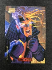1994 Fleer Marvel Masterpieces Hildebrandt Brothers #48 Havok