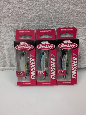 Lot Of 3 Different Colored Berkley Finisher 7   1/2oz.  NIP SINKING (871)