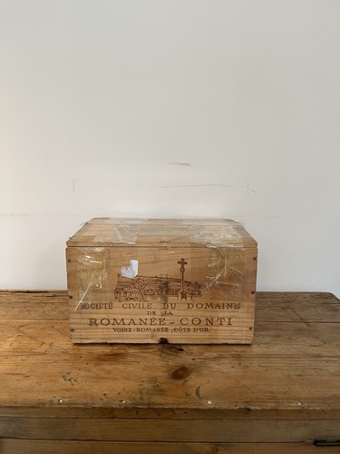 Domaine Romanée-Conti Romanee St Vivant 199Wine Empty Bottle Wooden Case