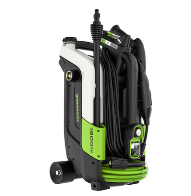 #ad Greenworks 1900 PSI 1.2 GPM Cold Water Electric Pressure washer with Spray Tips $155.15