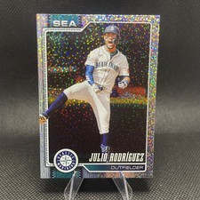 2026 Topps Series 1 Celebration - Julio Rodriguez #146 Confetti Foil Mariners