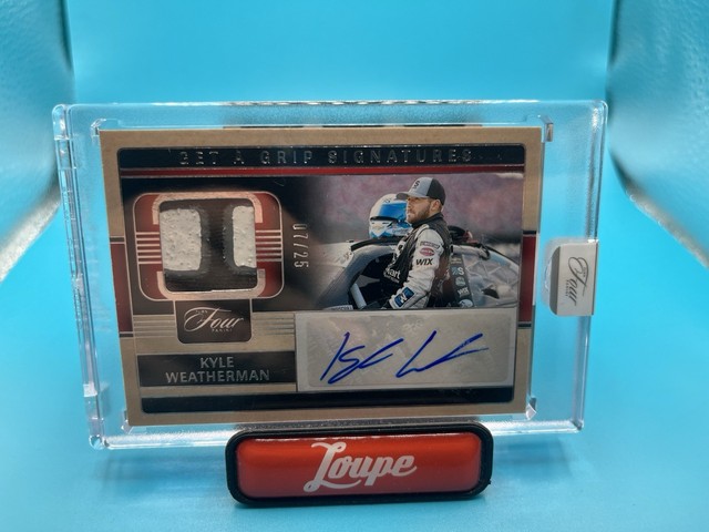 Kyle Weatherman 2025 Panini Turn Four Get A Grip Signatures 7/25