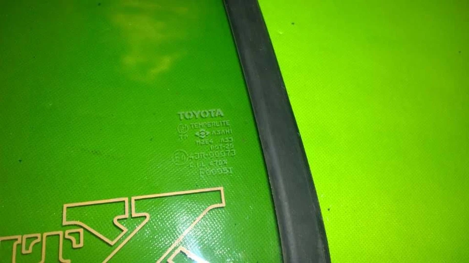 84-88 TOYOTA PICKUP EXT CAB PASSENGER RIGHT REAR QUARTER GLASS OEM 4237-8 Foto 3 de 4