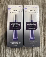 2 Pack Lumify Eye Illuminations Hydra-Gel Brightening Eye Cream