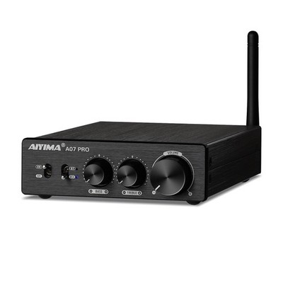 A07 Pro Tpa3255 Stereo Amplifier Bluetooth 5.2 300wx2 Hifi Class D Amp 2.0/2.1 C