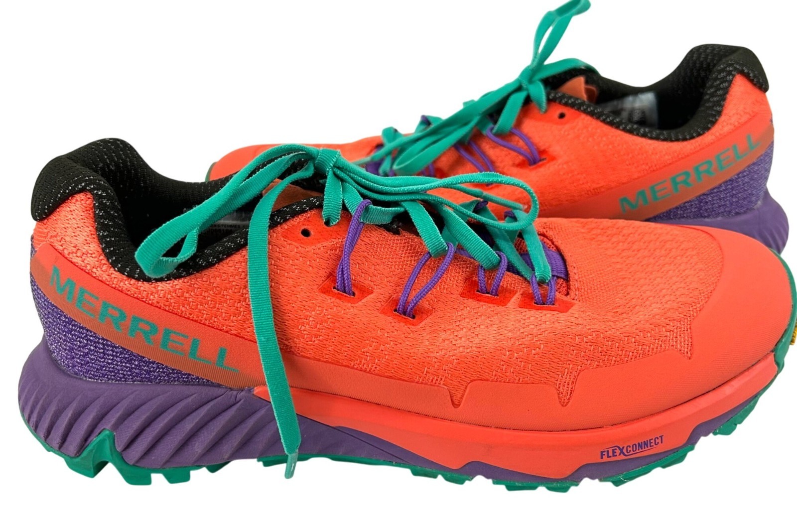 Scarpe da trail running Merrell donna taglia 8 Agility Peak Flex 3 Vibram colorate