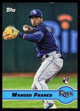 2022 Topps UK Wander Franco #PG-15 Tampa Rays 1997-98 Merlin Premier Gold Redux
