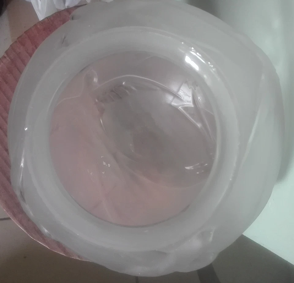 ancien globe en verre signe cla décor d'hirondelle - Photo 4/4