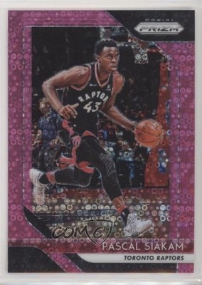 2018-19 Panini Prizm Fast Break Pink Prizm 14/50 Pascal Siakam #83 6o3