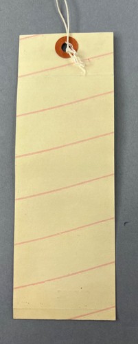 Pan Am Airline Bag Tag Luggage Baggage Label IAD Washington Dulles Vintage PAA - Picture 2 of 2