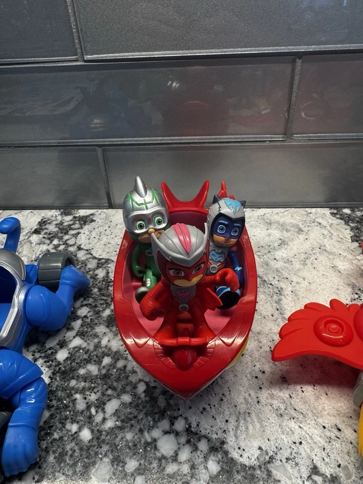 Lote de juguetes máscaras PJ Foto 3 de 4