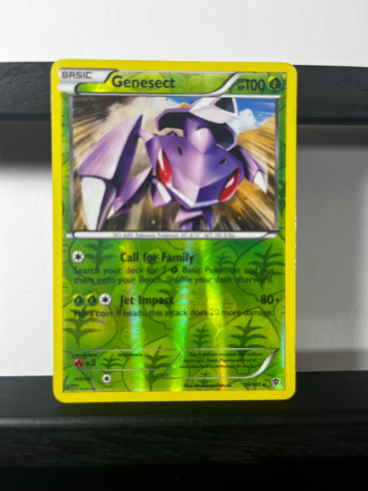 Genesect 10/101 Reverse Holo Plasma Blast NM Pokémon TCG