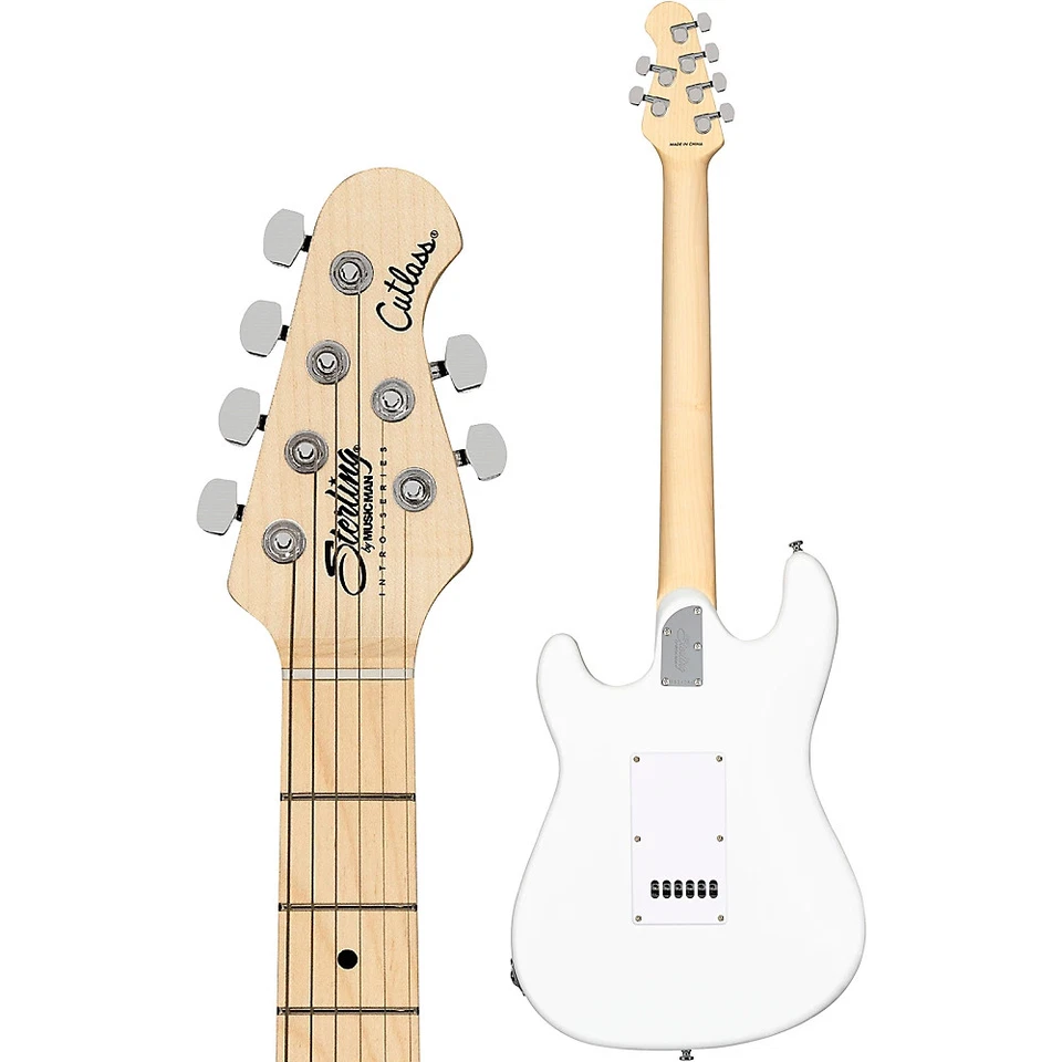Sterling by Music Man Cutlass CT20 Electric Guitar Canvas White - Image 4 of 4