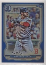 2020 Topps Gypsy Queen Box Topper Chrome Indigo Refractor 82/150 JD Martinez 4l8