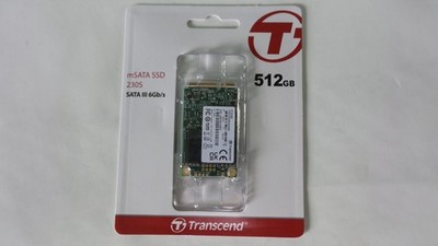 Transcend MSA230S 512GB SATA III 6Gb/s SSD